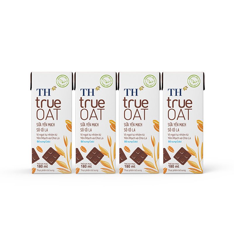 Sữa Yến Mạch Sô Cô La TH true OAT 180 ml