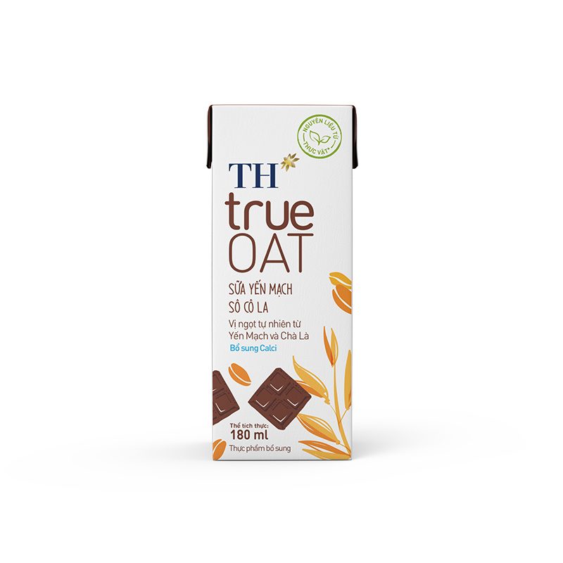 Sữa Yến Mạch Sô Cô La TH true OAT 180 ml ảnh 3