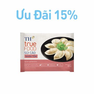 Sủi Cảo Nhân Tôm TH true FOOD 300g
