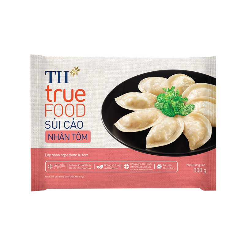 Sủi Cảo Nhân Tôm TH true FOOD 300g ảnh 2