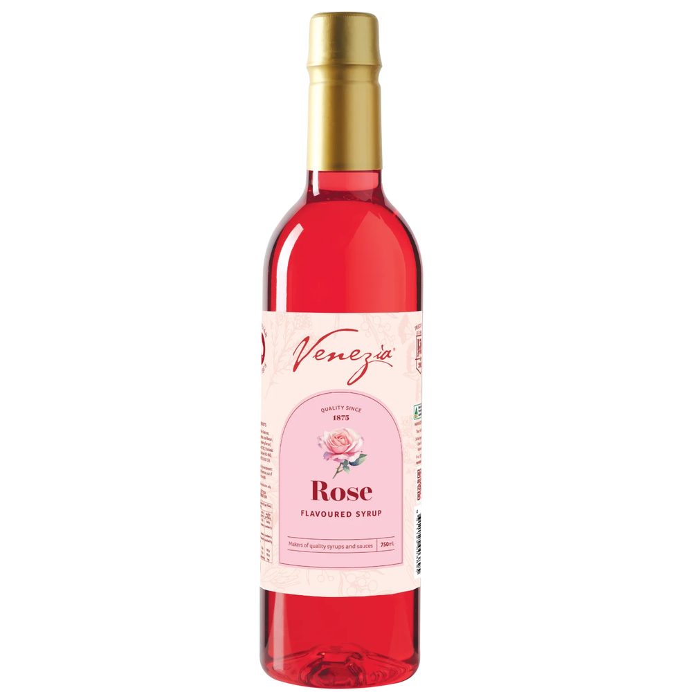 Syrup Venezia Hương Hoa Hồng 750ml