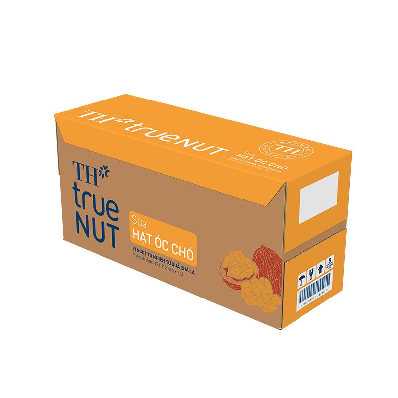 Thùng 12 Hộp Sữa Hạt Óc Chó TH true NUT 1 L