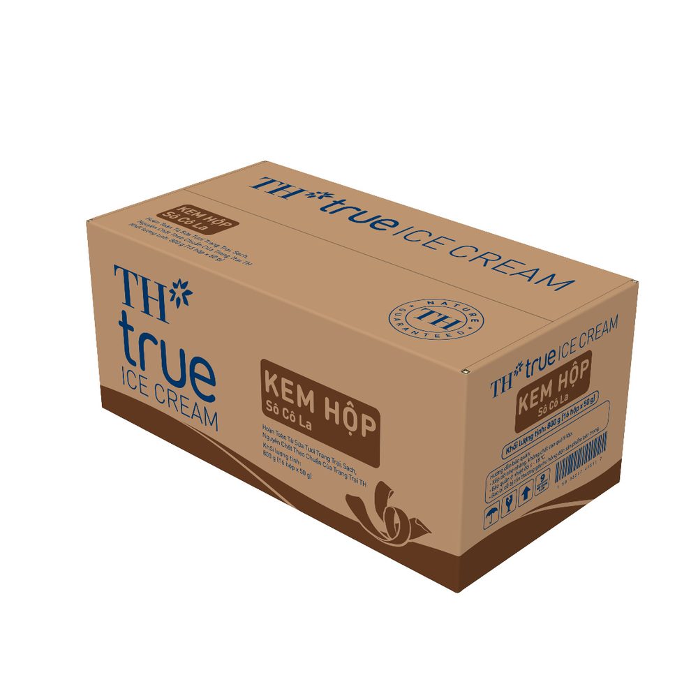 Thùng 16 Hộp Kem Hộp Sô Cô La Nguyên Chất 50 g