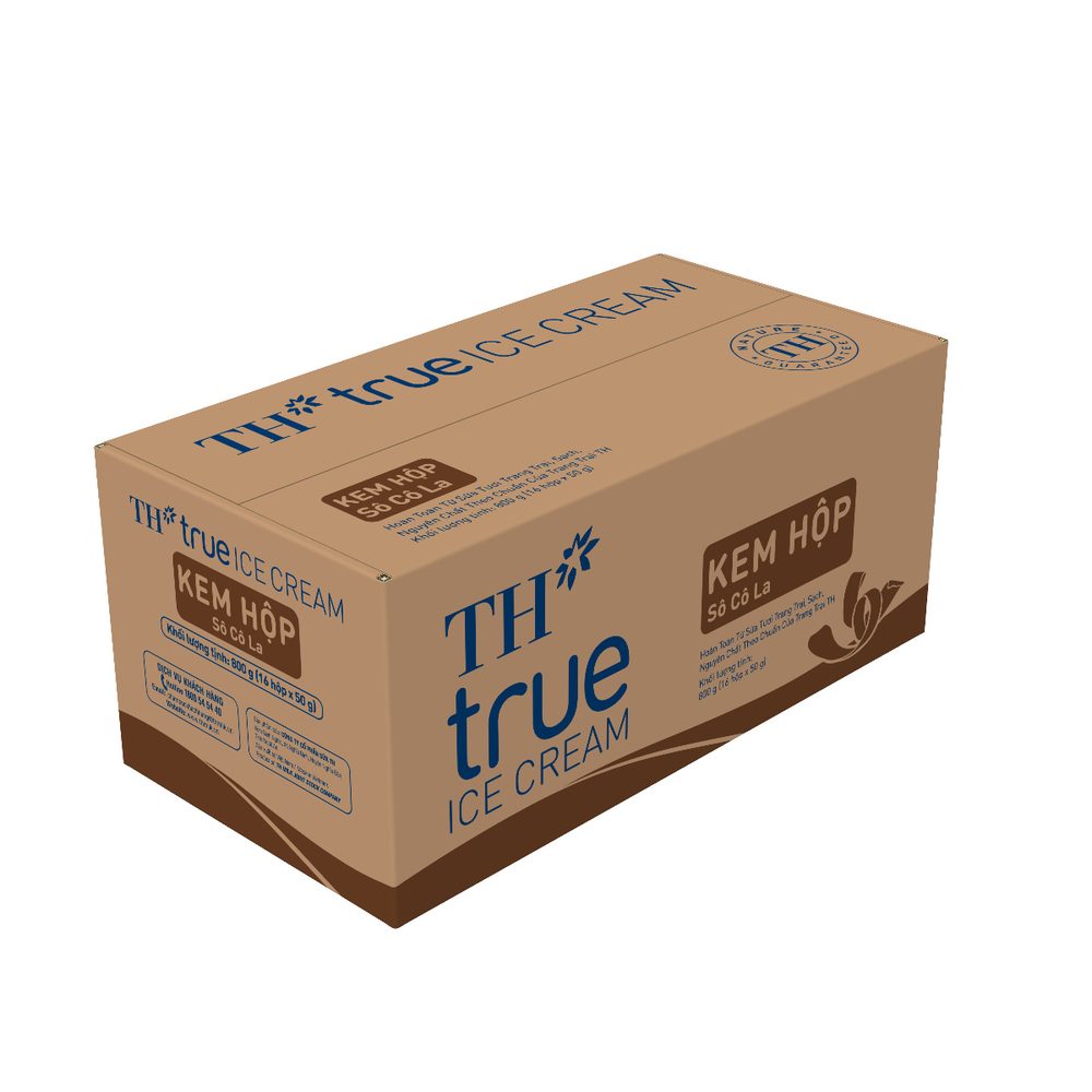 Thùng 16 Hộp Kem Hộp Sô Cô La Nguyên Chất 50 g ảnh 2