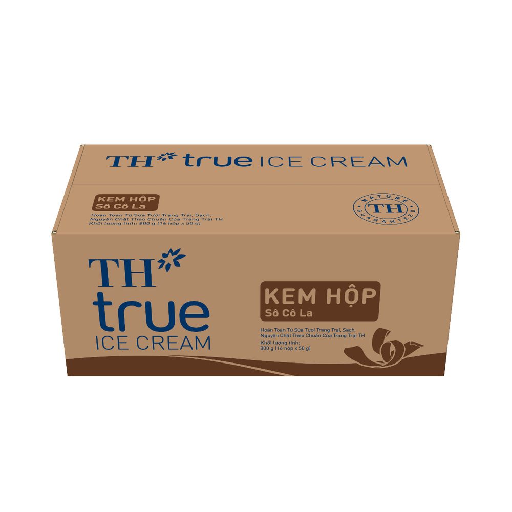 Thùng 16 Hộp Kem Hộp Sô Cô La Nguyên Chất 50 g ảnh 3