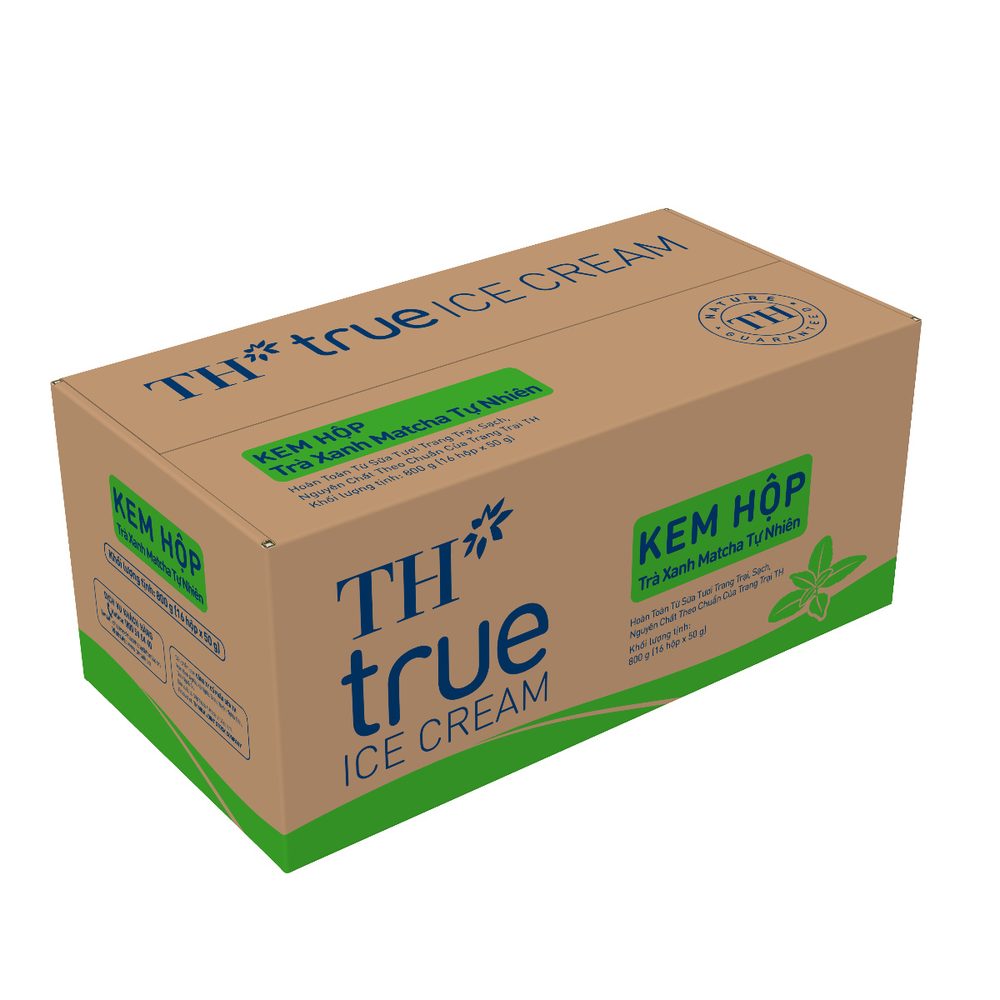 Thùng 16 Hộp Kem Hộp Trà Xanh Matcha Tự Nhiên 50 g ảnh 2