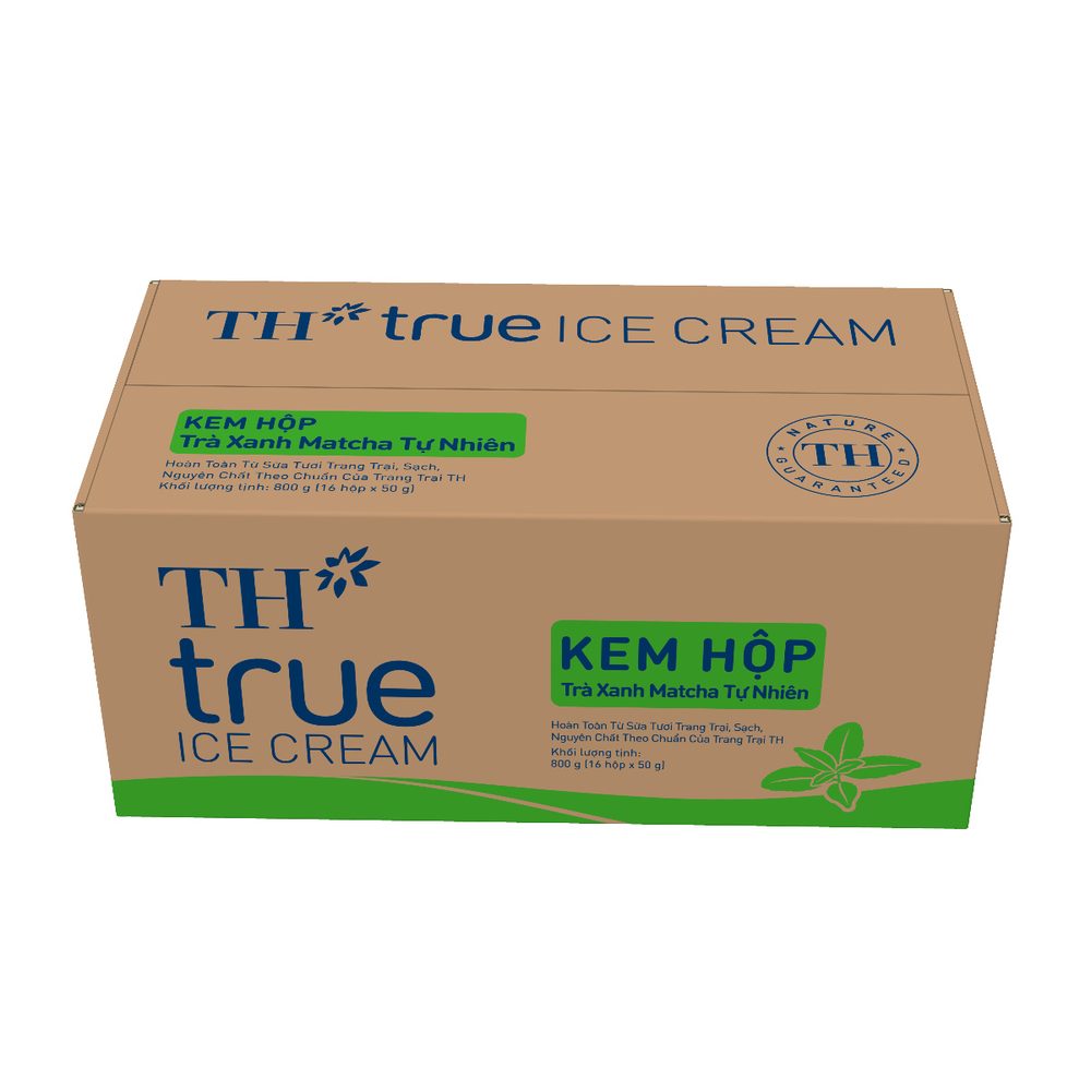Thùng 16 Hộp Kem Hộp Trà Xanh Matcha Tự Nhiên 50 g ảnh 3