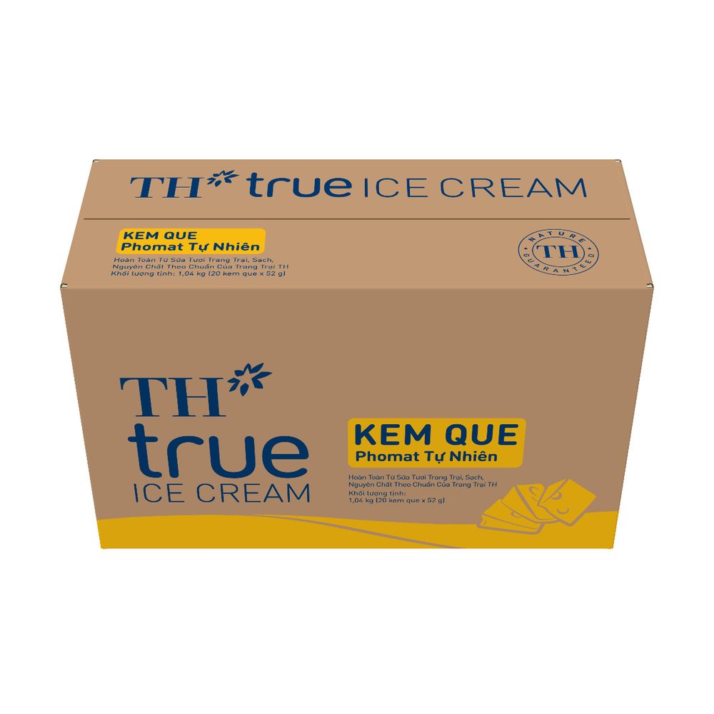 Thùng 20 Que Kem Que Phomat TH true ICE CREAM 52 g ảnh 3