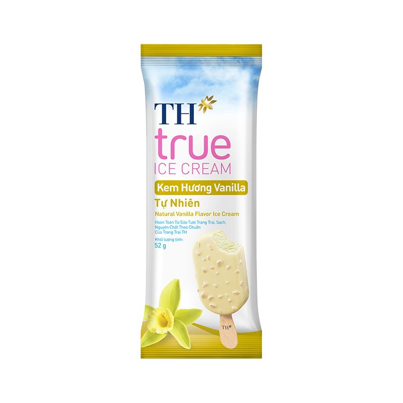 Thùng 20 Que Kem Que Vanilla TH true ICE CREAM 52 g ảnh 4