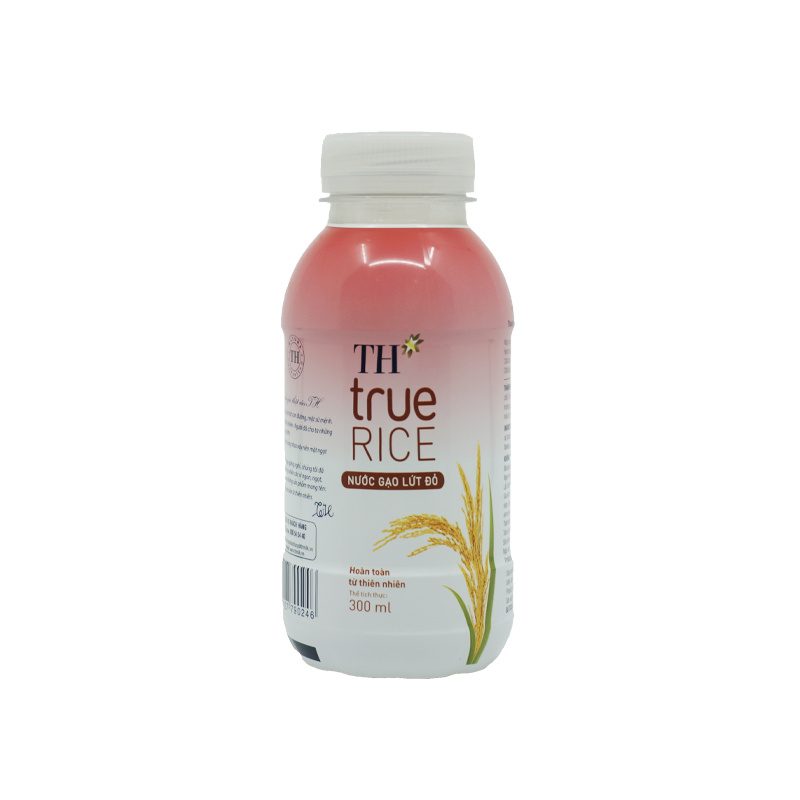 Thùng 24 Chai Nước Gạo Lứt Đỏ TH true RICE 300 ml ảnh 5