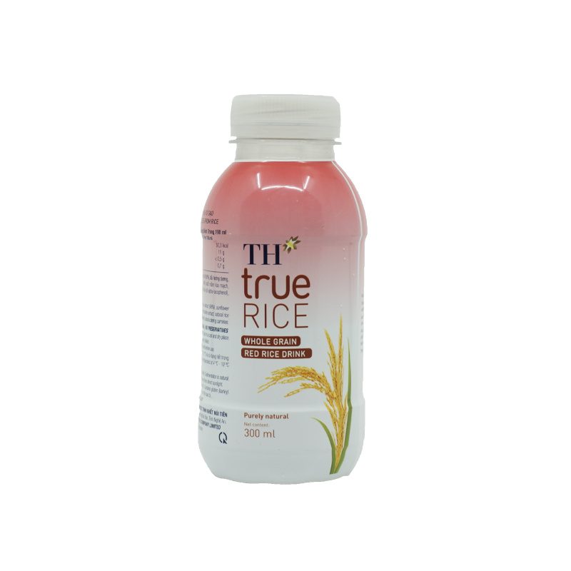 Thùng 24 Chai Nước Gạo Lứt Đỏ TH true RICE 300 ml ảnh 6