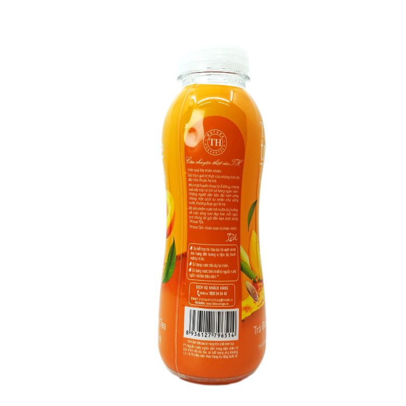 Thùng 24 Chai Trà Đào Tự Nhiên TH true TEA 350ml ảnh 4