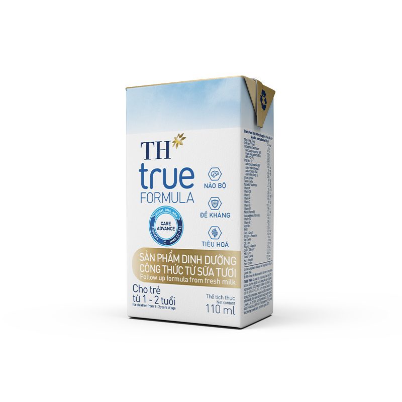Thùng 24 Hộp sản phẩm dinh dưỡng công thức từ sữa tươi cho trẻ từ 1 đến 2 tuổi TH true FORMULA 110 ml ảnh 3