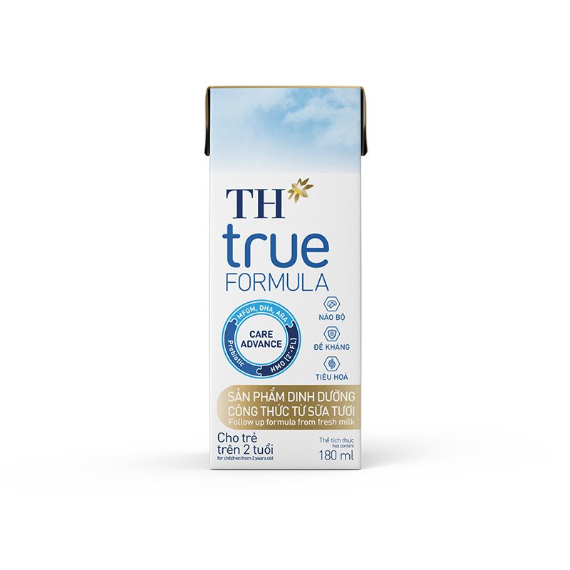 Thùng 24 Hộp sản phẩm dinh dưỡng công thức từ sữa tươi cho trẻ từ 2 tuổi trở lên TH true FORMULA 180 ml ảnh 5