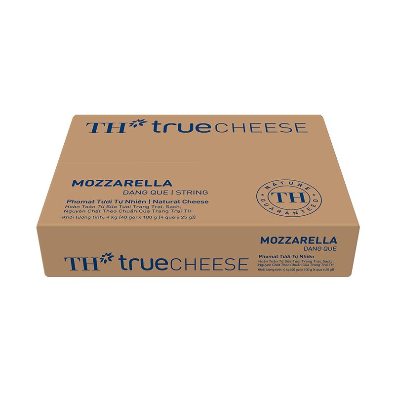 Thùng 40 Gói Phomat Que Mozzarella TH true CHEESE