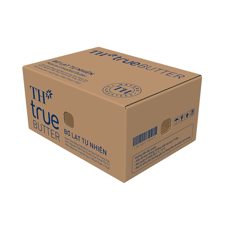 Thùng 400 Viên Bơ Lạt Tự Nhiên TH true BUTTER 10 g ảnh 3