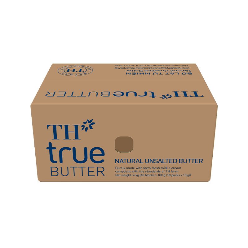 Thùng 400 Viên Bơ Lạt Tự Nhiên TH true BUTTER 10 g ảnh 4