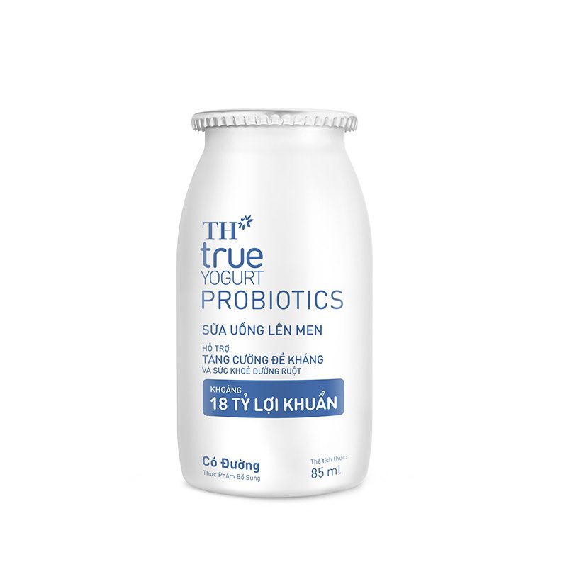 Thùng 48 Chai Sữa Uống Lên Men Có Đường TH true YOGURT PROBIOTICS 85ml ảnh 2
