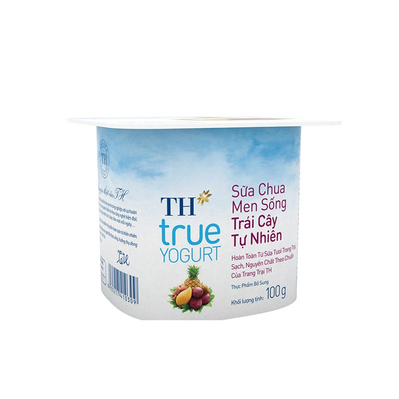 Thùng 48 Hộp Sữa Chua Ăn Men Sống Trái Cây 100 g ảnh 3