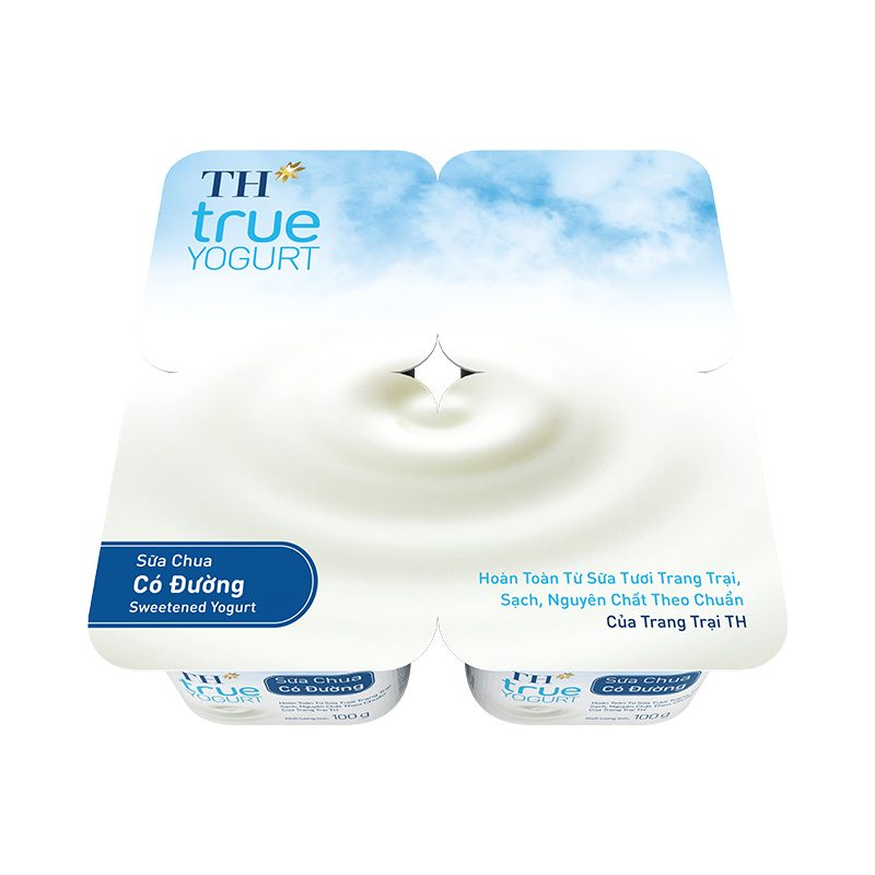 Thùng 48 Hộp Sữa Chua Có Đường TH true YOGURT 100 g ảnh 2