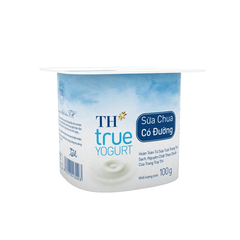 Thùng 48 Hộp Sữa Chua Có Đường TH true YOGURT 100 g ảnh 3