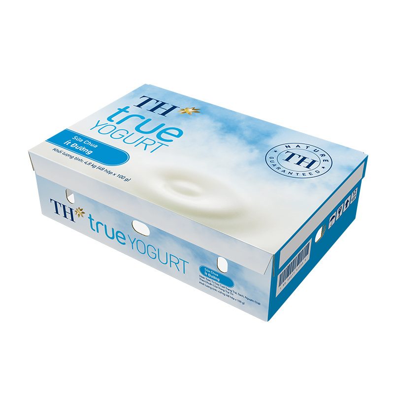Thùng 48 Hộp Sữa Chua It Đường TH true YOGURT 100 g