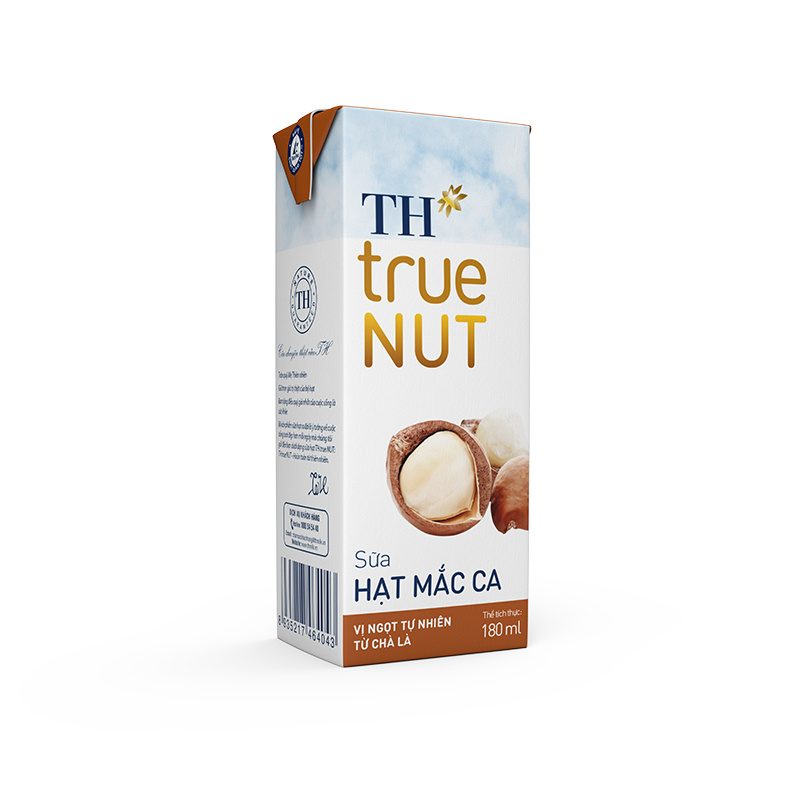 Thùng 48 Hộp Sữa Hạt Mắc Ca TH true NUT 180 ml ảnh 2
