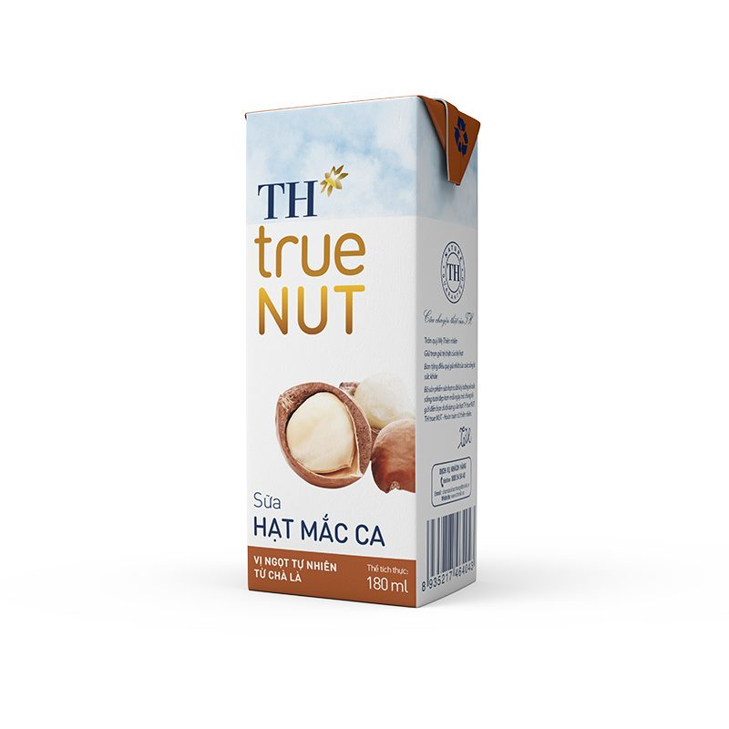 Thùng 48 Hộp Sữa Hạt Mắc Ca TH true NUT 180 ml ảnh 3