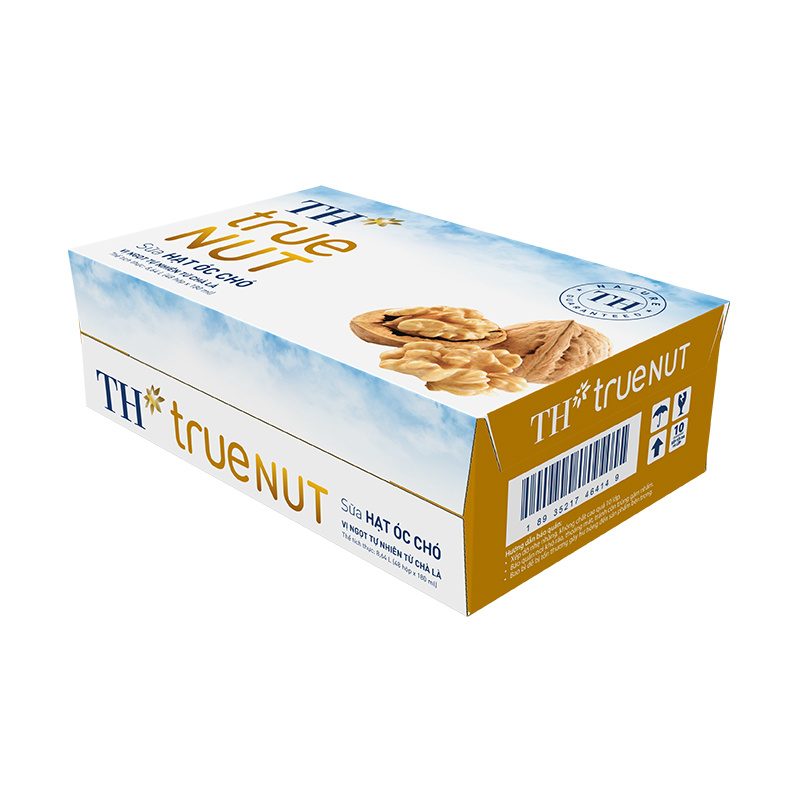 Thùng 48 Hộp Sữa Hạt Óc Chó TH true NUT 180 ml