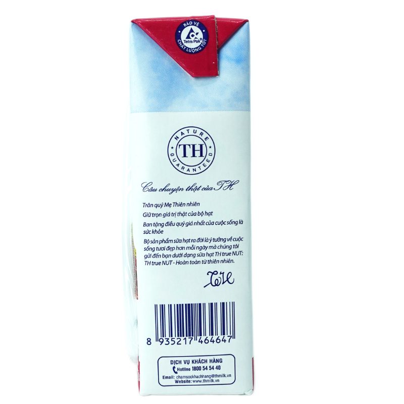 Thùng 48 Hộp Sữa Hạt Và Gạo Lứt Đỏ TH true NUT 180 ml ảnh 6