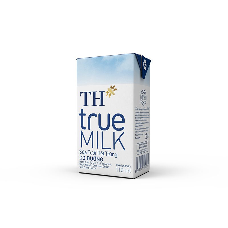 Thùng 48 Hộp Sữa Tươi Tiệt Trùng Có Đường 110 ml ảnh 4