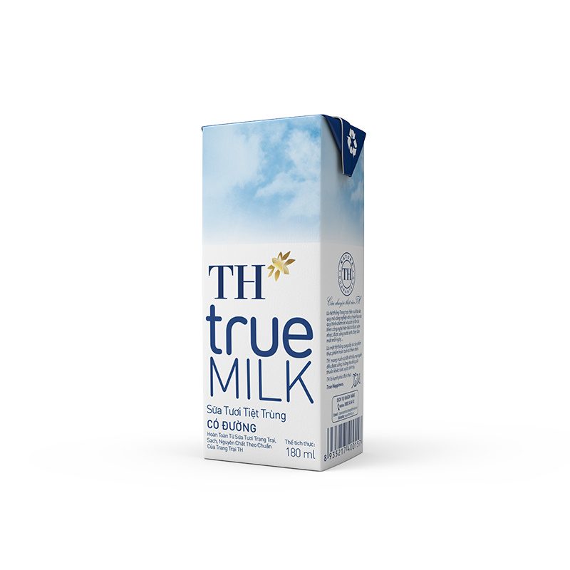 Thùng 48 Hộp Sữa Tươi Tiệt Trùng Có Đường 180 ml ảnh 4