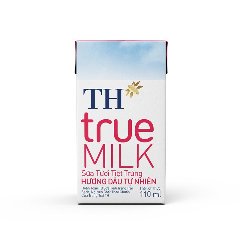 Thùng 48 Hộp Sữa Tươi Tiệt Trùng Hương Dâu 110 ml ảnh 4