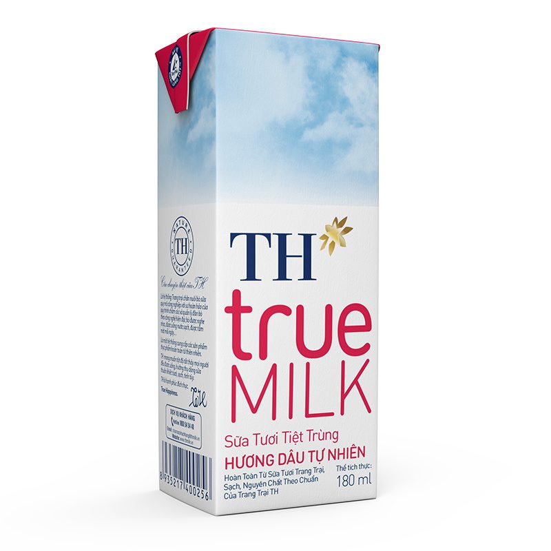 Thùng 48 Hộp Sữa Tươi Tiệt Trùng Hương Dâu 180 ml ảnh 4