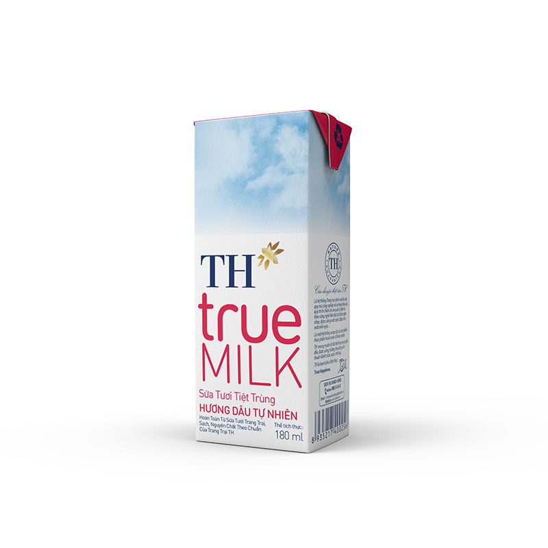 Thùng 48 Hộp Sữa Tươi Tiệt Trùng Hương Dâu 180 ml ảnh 5