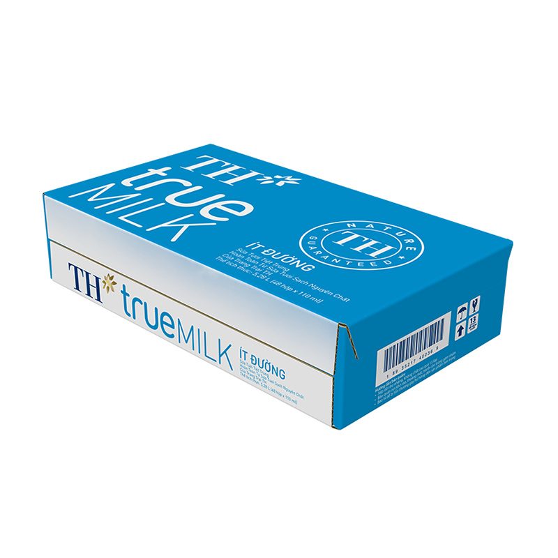 Thùng 48 Hộp Sữa Tươi Tiệt Trùng Ít Đường 110 ml