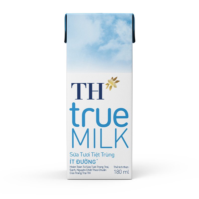 Thùng 48 Hộp Sữa Tươi Tiệt Trùng Ít Đường 180 ml ảnh 2