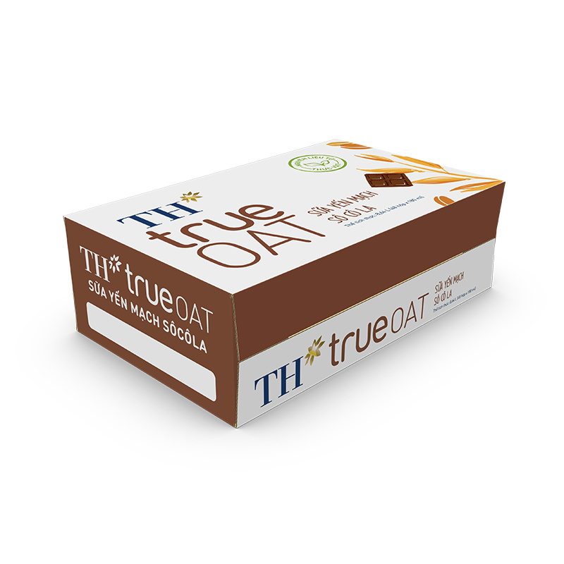 Thùng 48 Hộp Sữa Yến Mạch Sô Cô La TH true OAT 180 ml ảnh 3