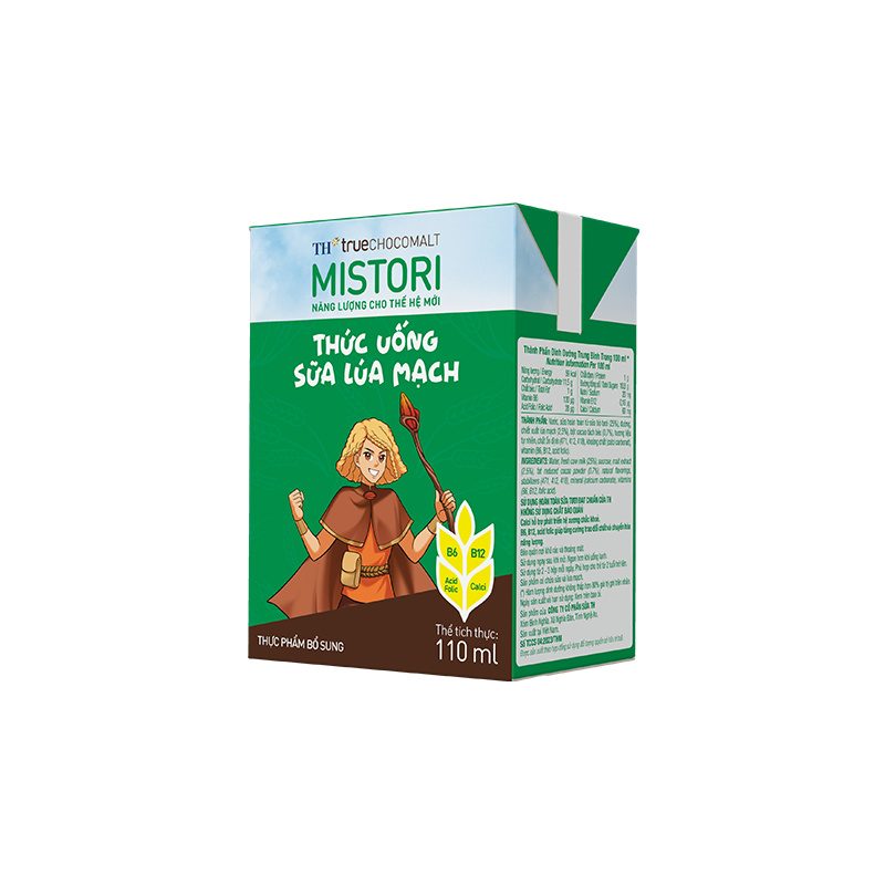 Thùng 48 Sữa Lúa Mạch TH true CHOCOMALT MISTORI 110 ml ảnh 2