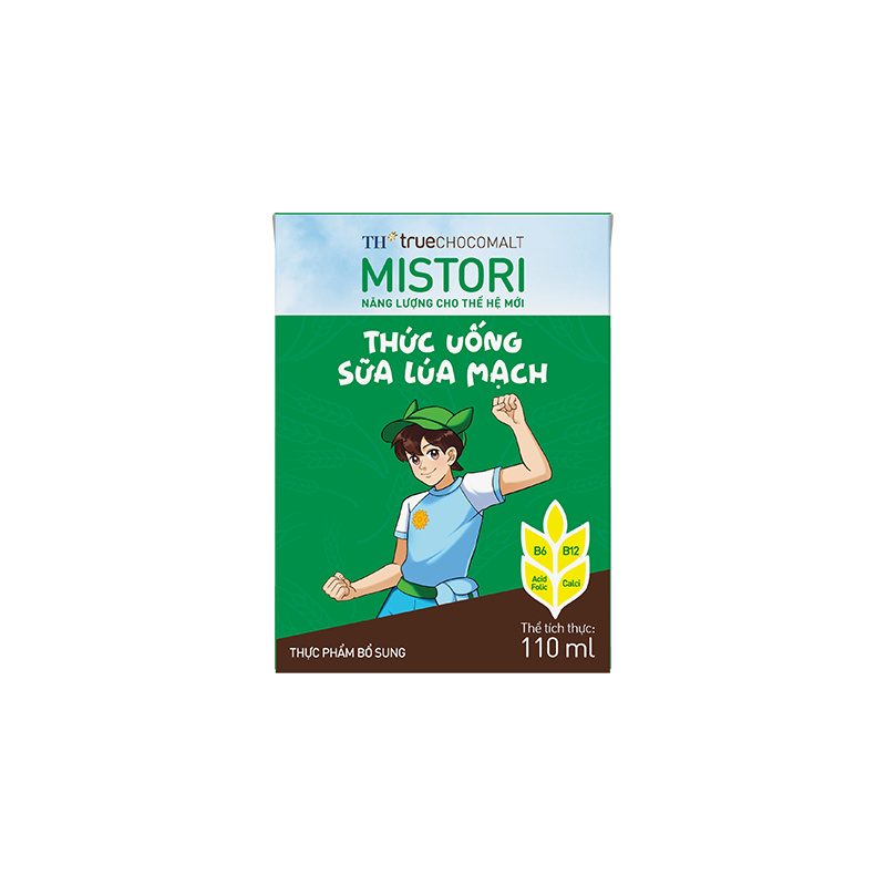 Thùng 48 Sữa Lúa Mạch TH true CHOCOMALT MISTORI 110 ml ảnh 4