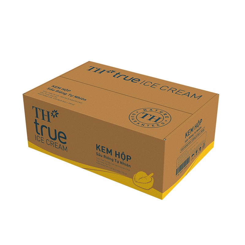 Thùng 6 Hộp Kem Hộp Sầu Riêng Tự Nhiên 180 g