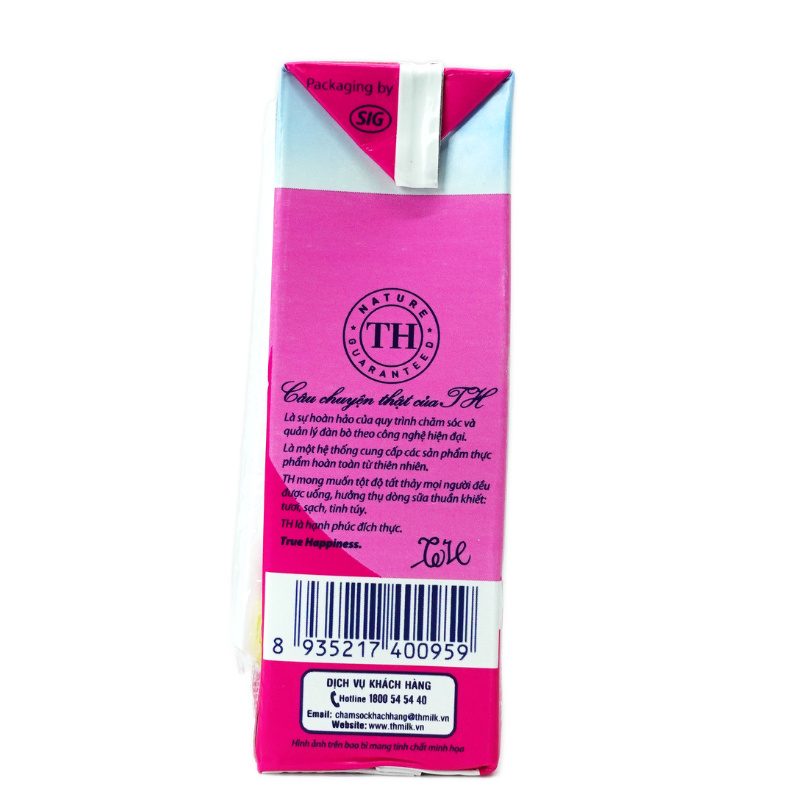 Thùng Thức uống Sữa Trái Cây Dâu Tự Nhiên Có Thạch TH true JUICE milk MISTORI 180 ml ảnh 3