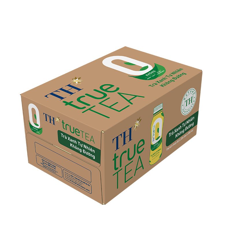 THÙNG TRÀ XANH TỰ NHIÊN KHÔNG ĐƯỜNG 350 ml