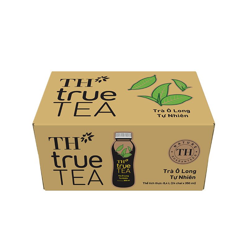 Trà Ô Long Tự Nhiên TH true TEA 350ml ảnh 2