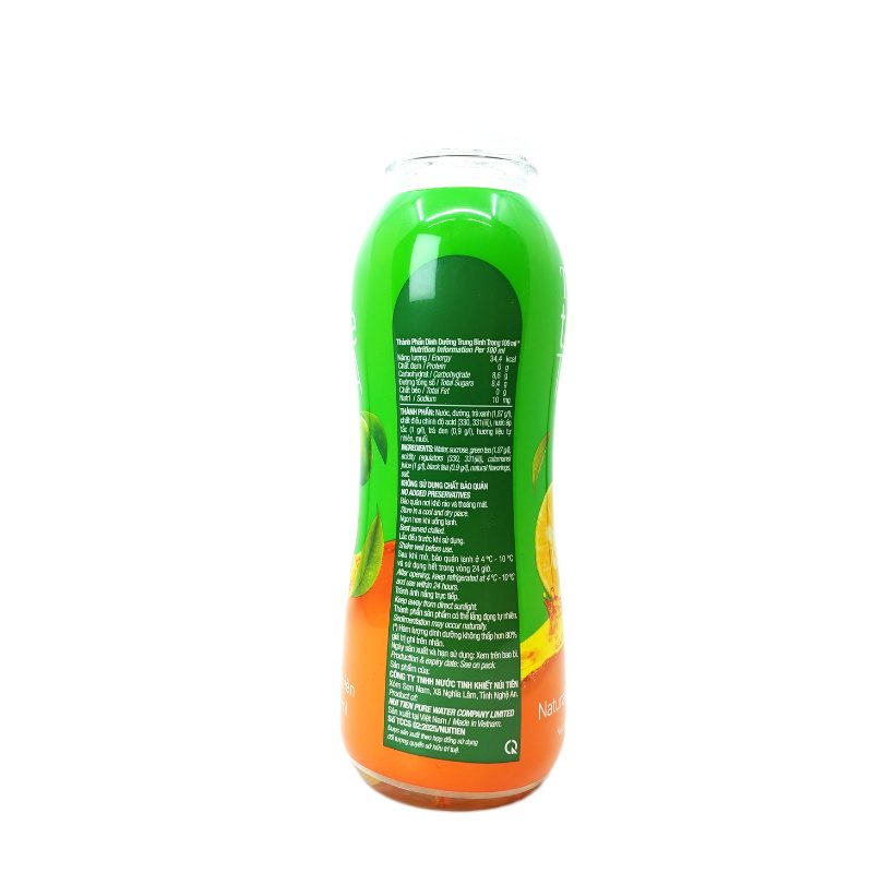 Trà Tắc Tự Nhiên TH true TEA 350 ml ảnh 3