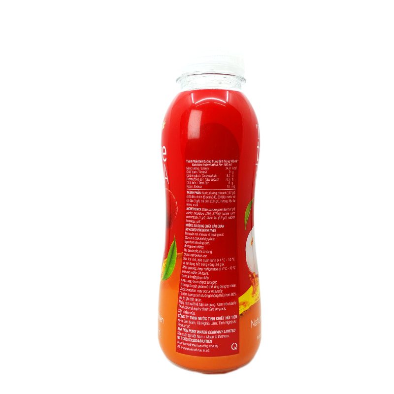 Trà Vải Tự Nhiên TH true TEA 350 ml ảnh 4