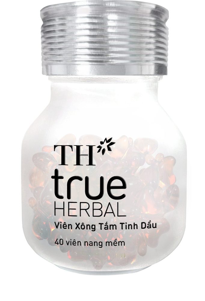 Viên Xông Tắm Tinh Dầu TH true HERBAL 16 G ảnh 2